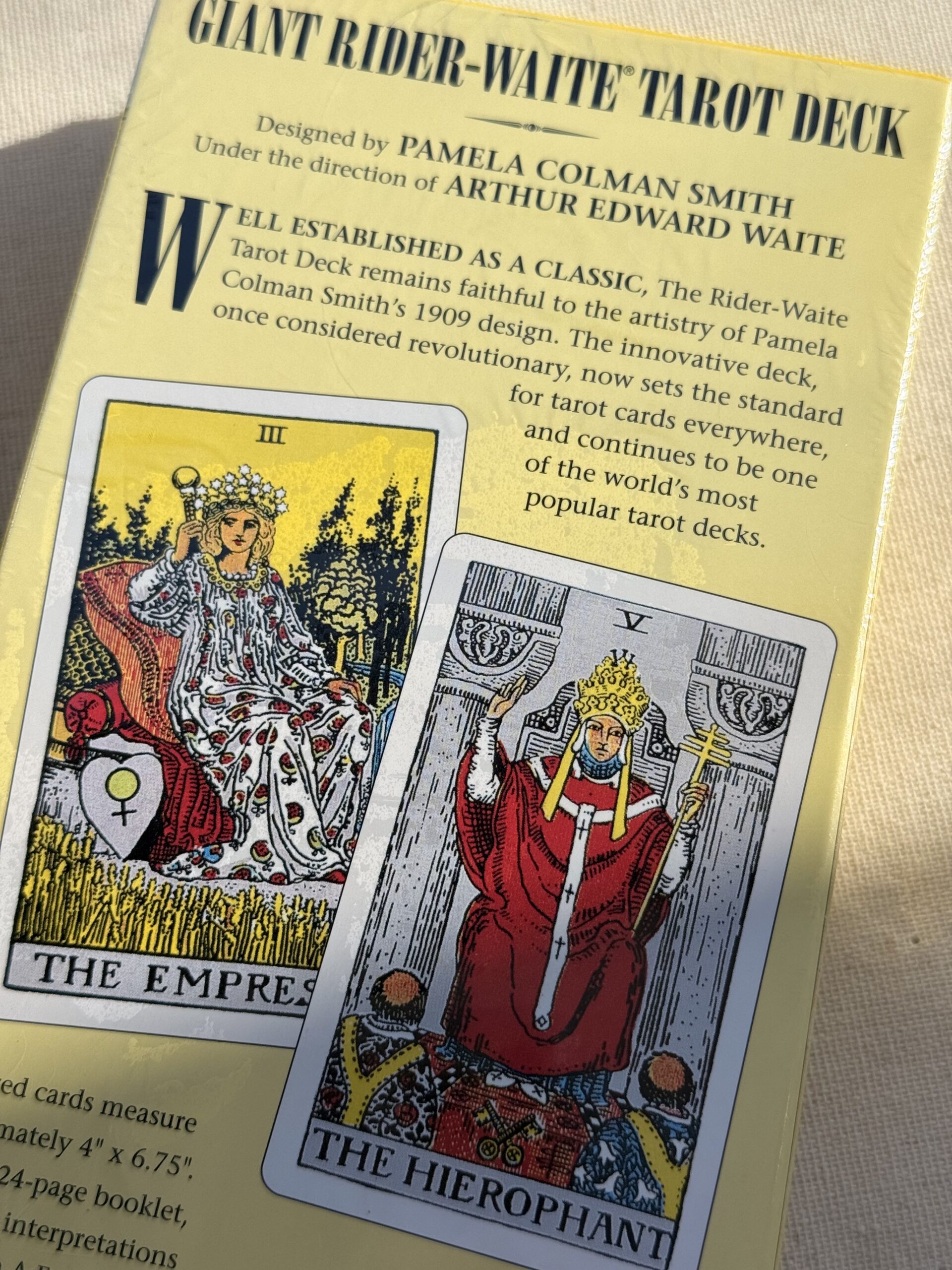 Giant rider Waite tarot deck - Image 4