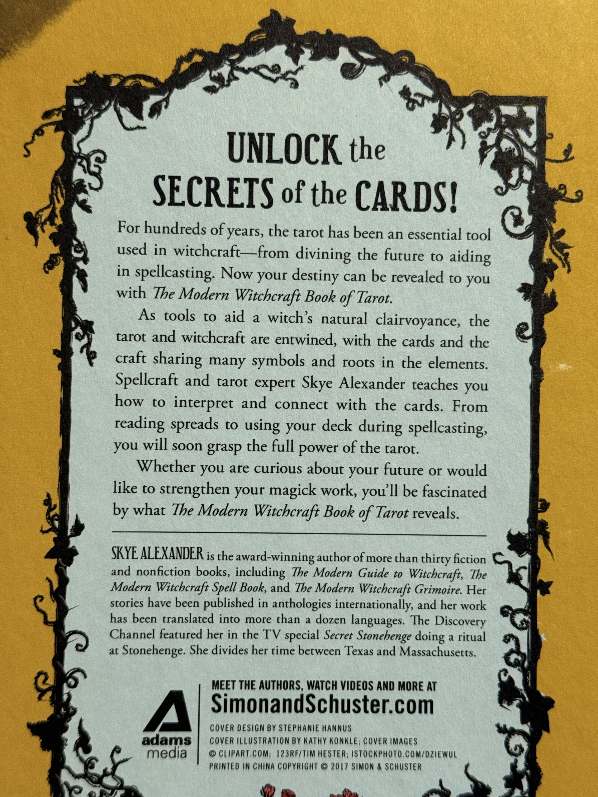 Livre du tarot de la sorcellerie moderne – Image 2