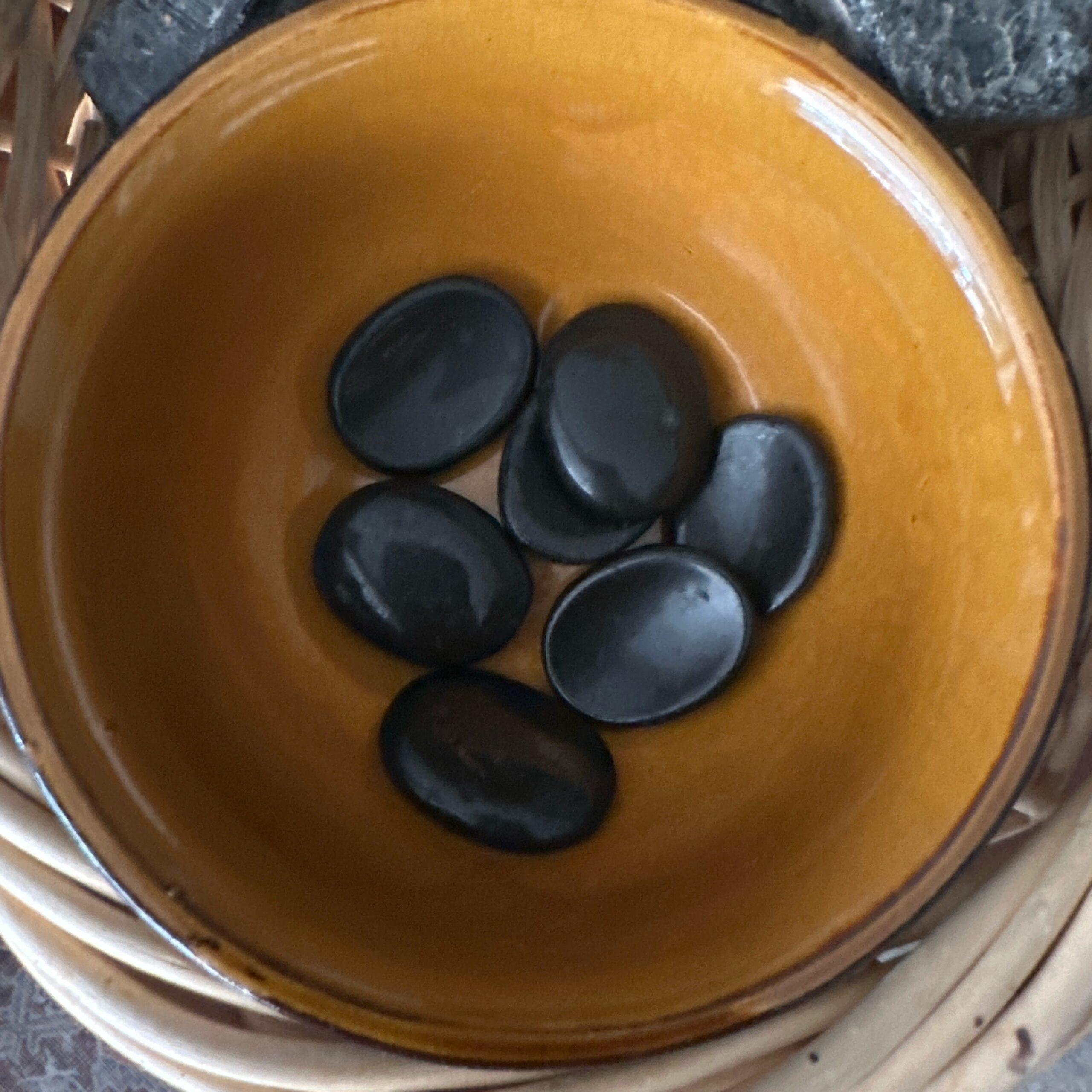 Black Tourmaline - Worry stone