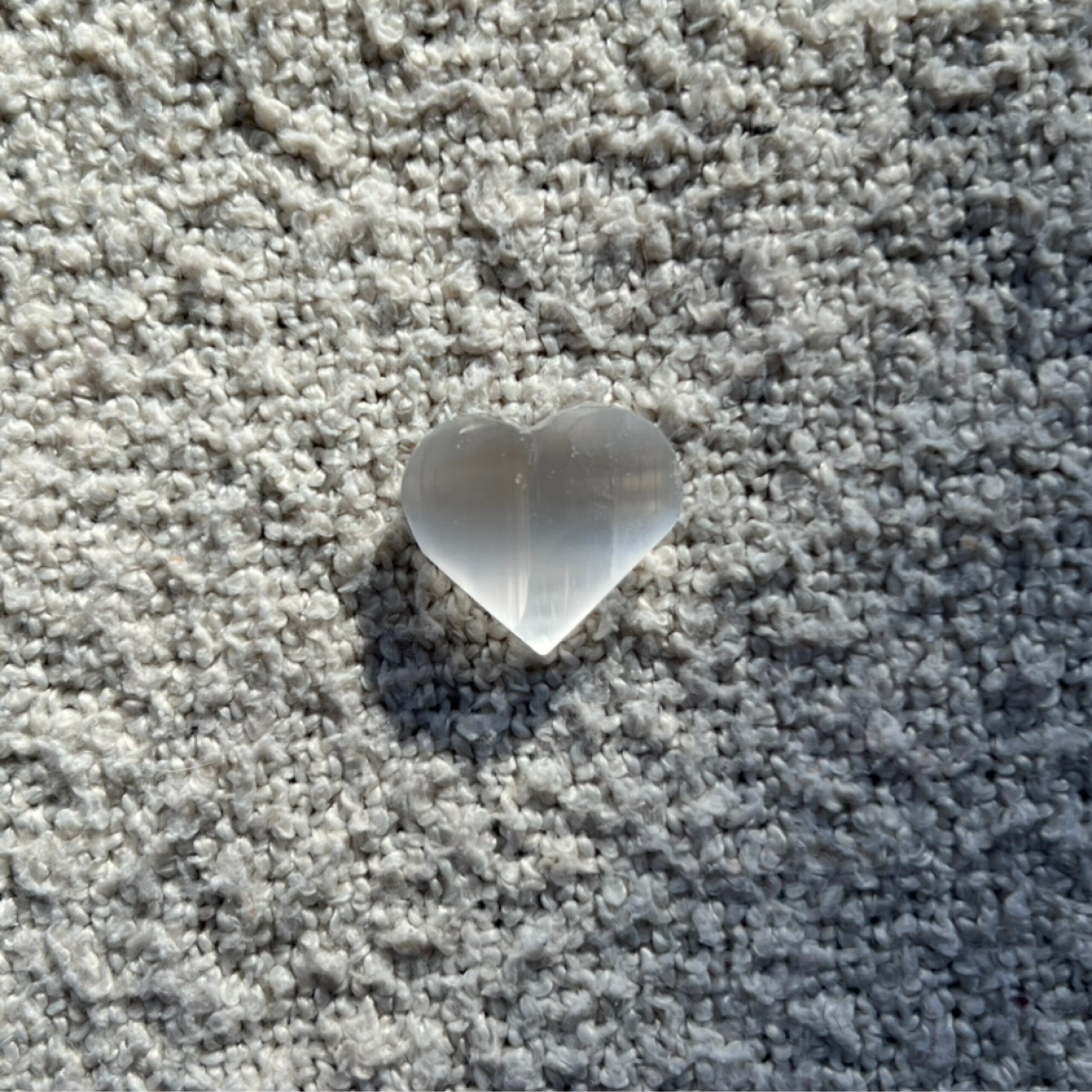 Selenite Heart