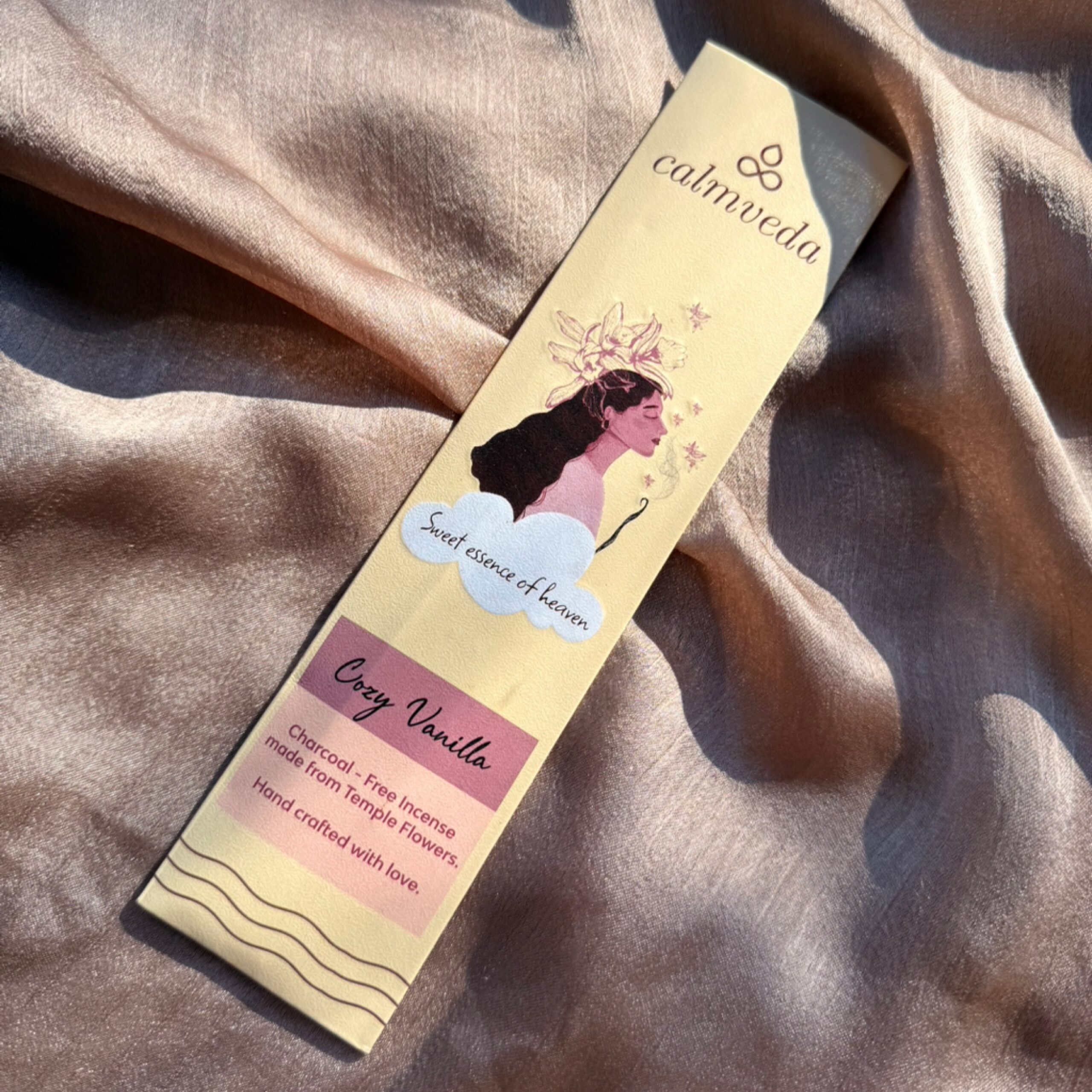 Cozy Vanilla Charcoal free Incense Sticks