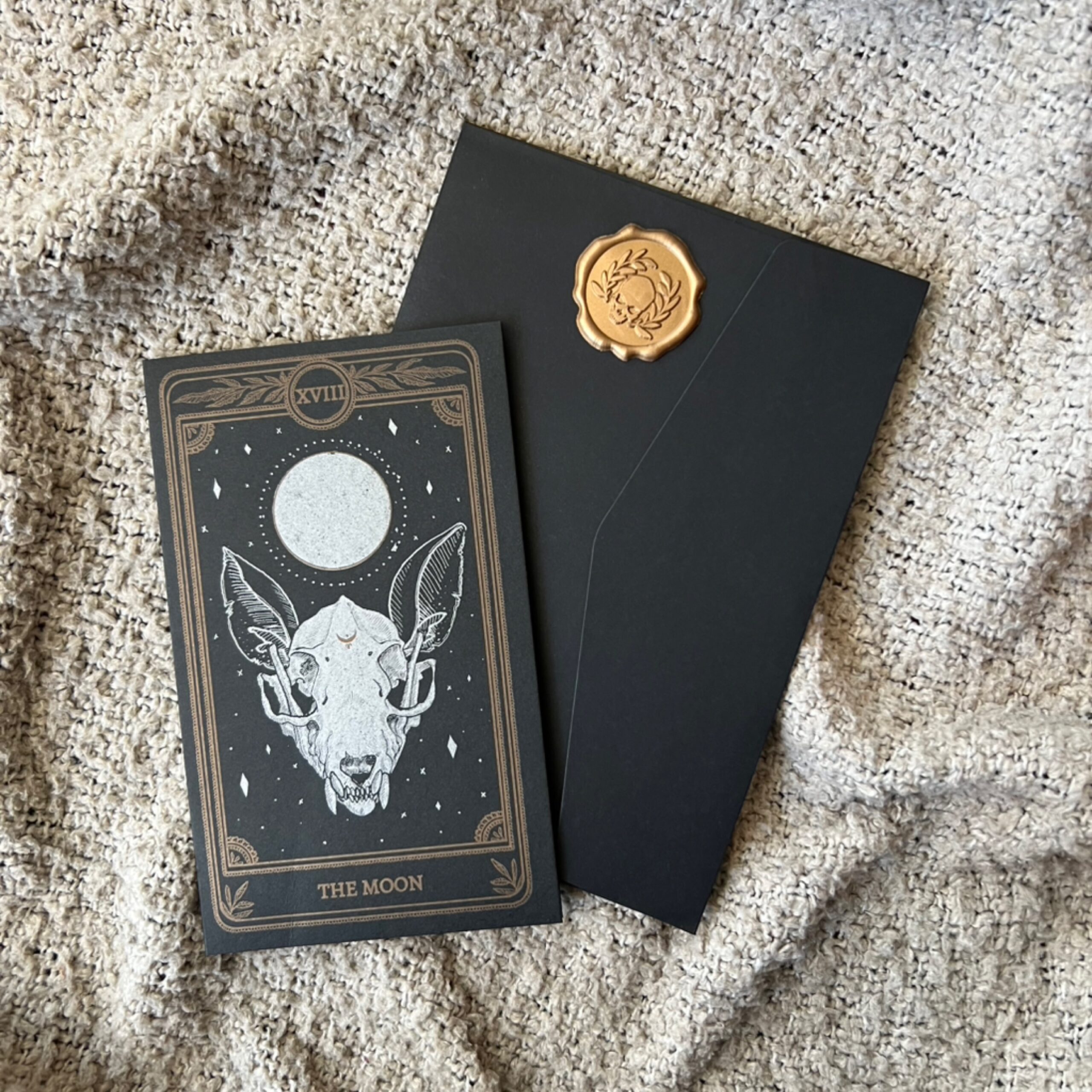 Greeting Card - The Moon