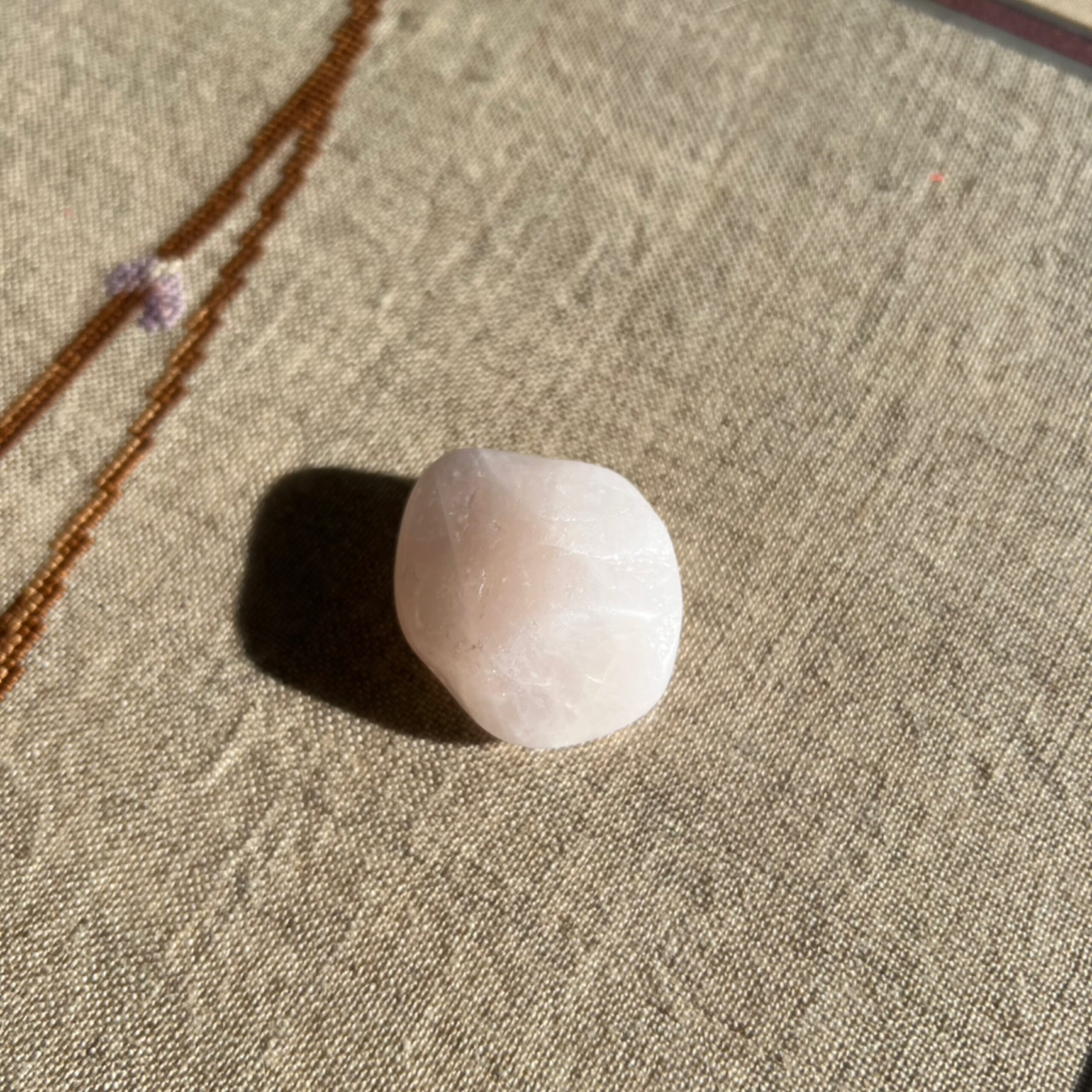 Quartz Rose Grande Pierre Tombée