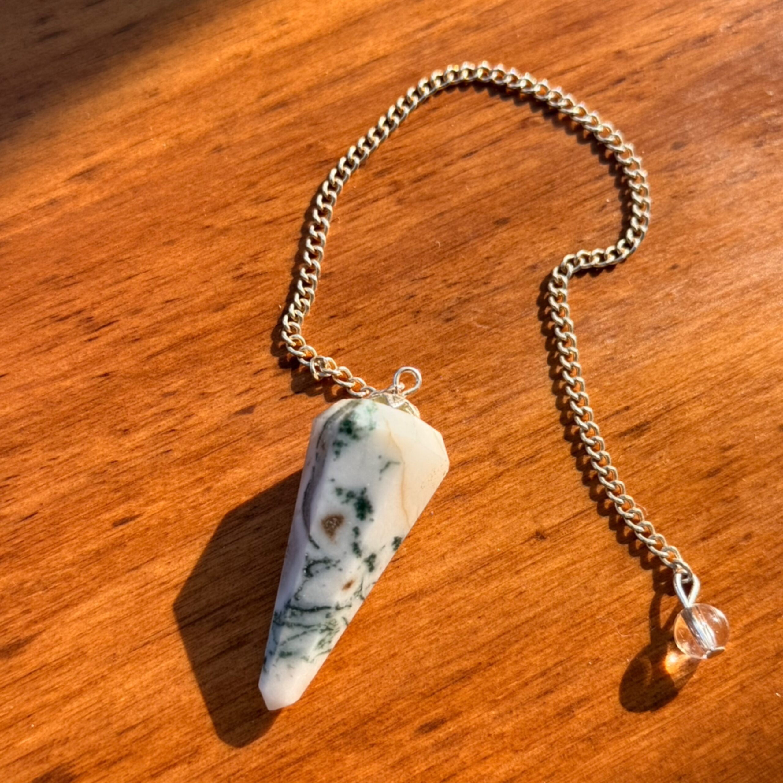 Pendule - Agate verte