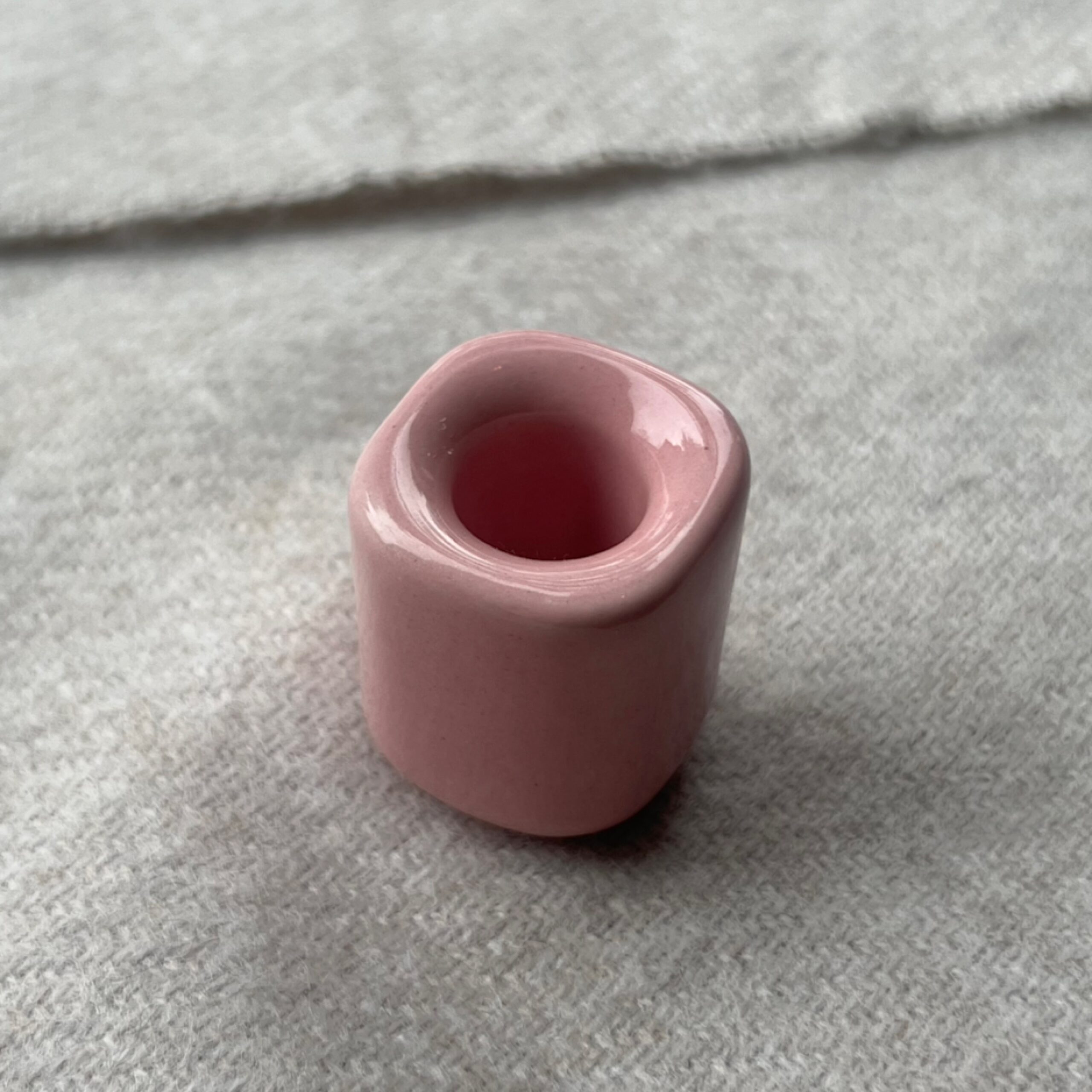 Mini Candle Holder - Pink