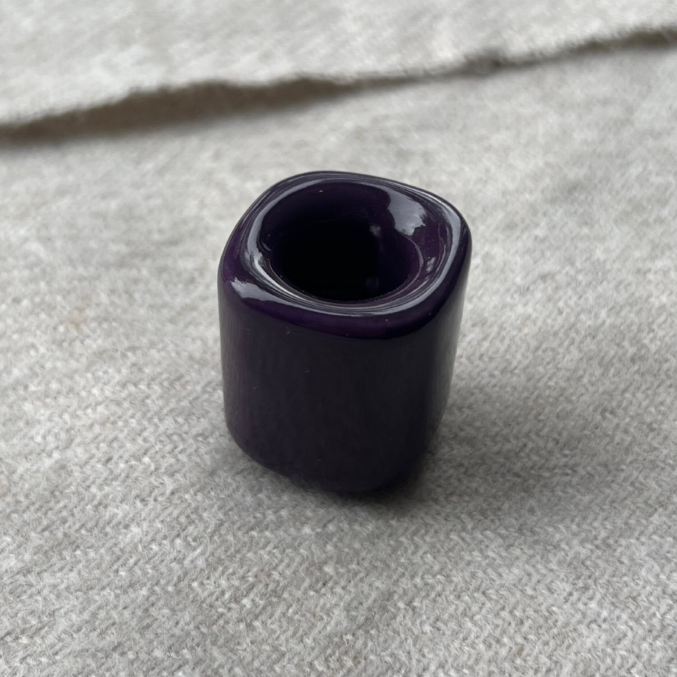Mini Candle Holder - Purple