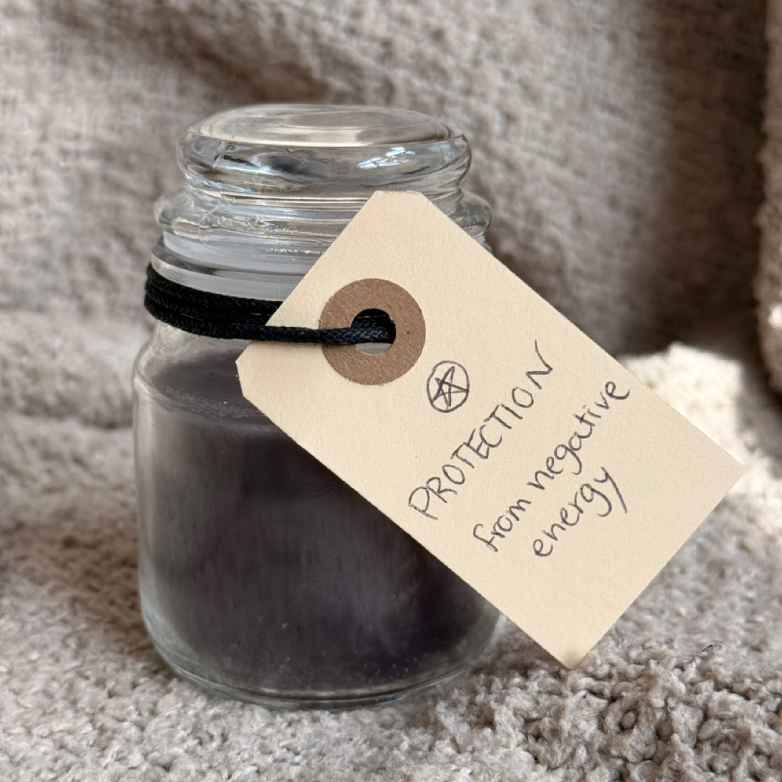 Protection Candle Jar
