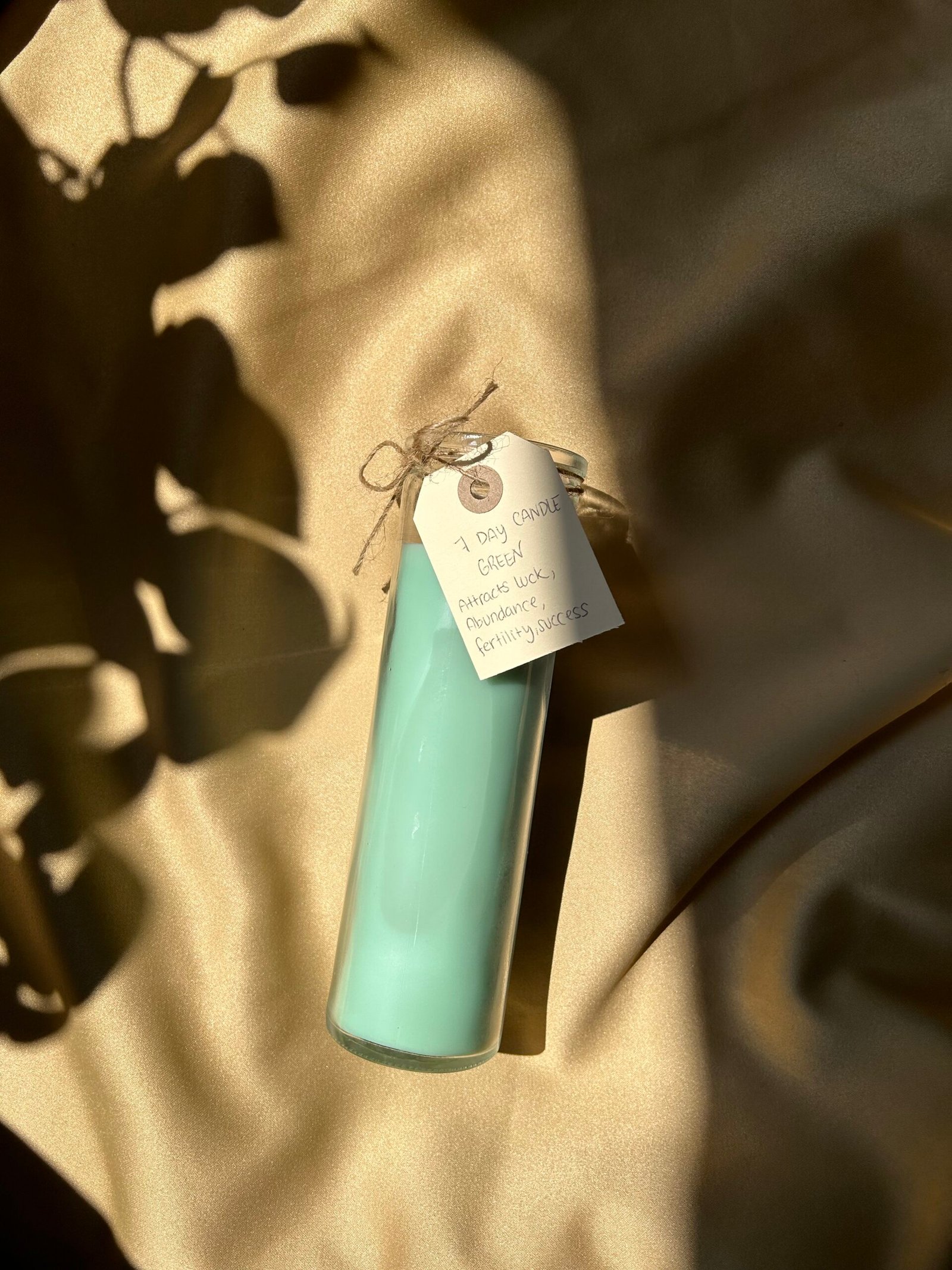 Green 7 Day Candle