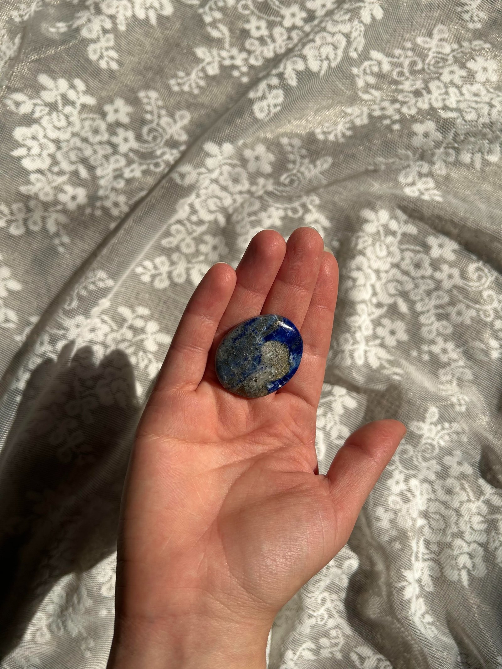 Lapis Lazuli Worry Stone