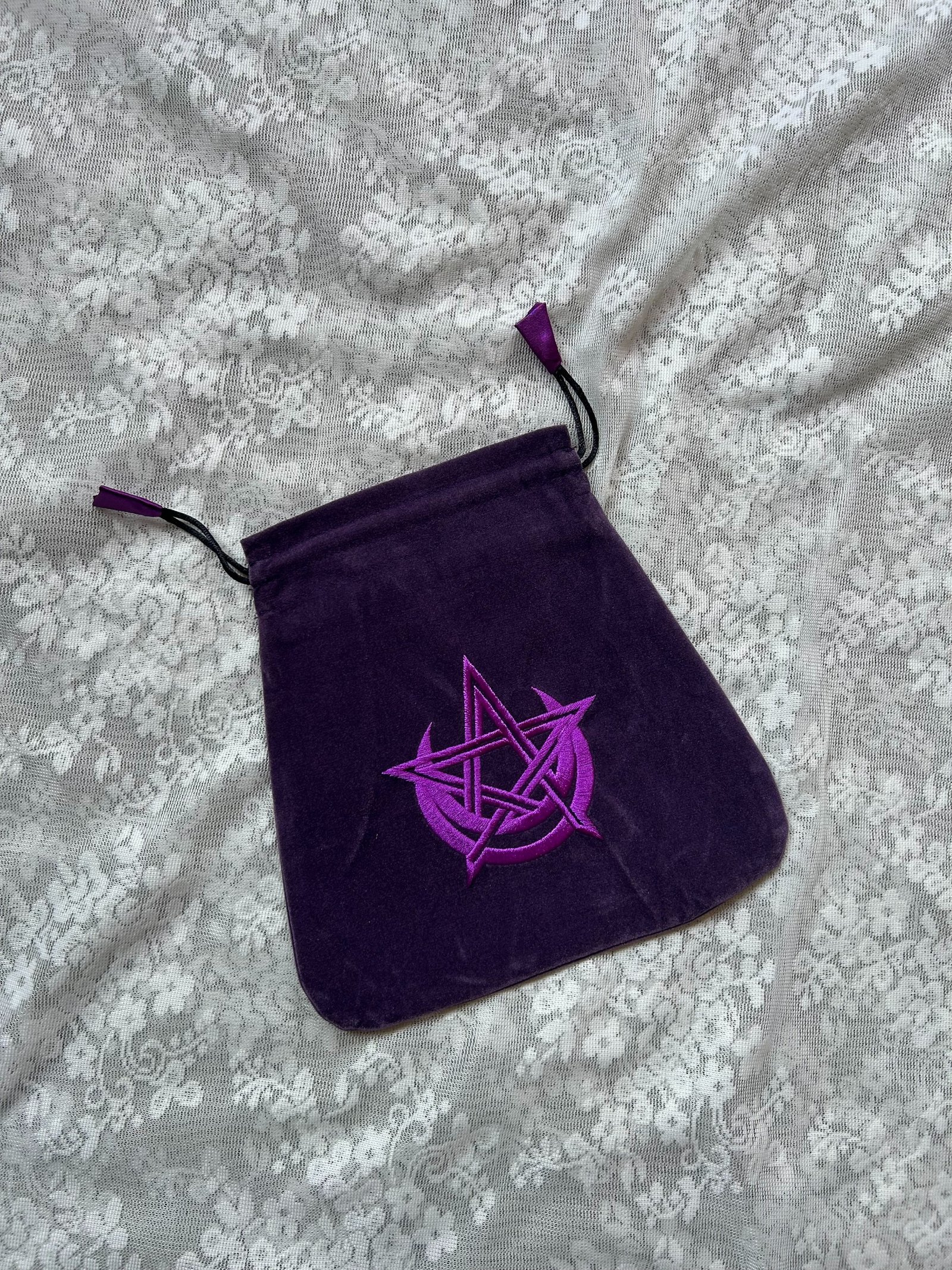 Purple Tarot Bag