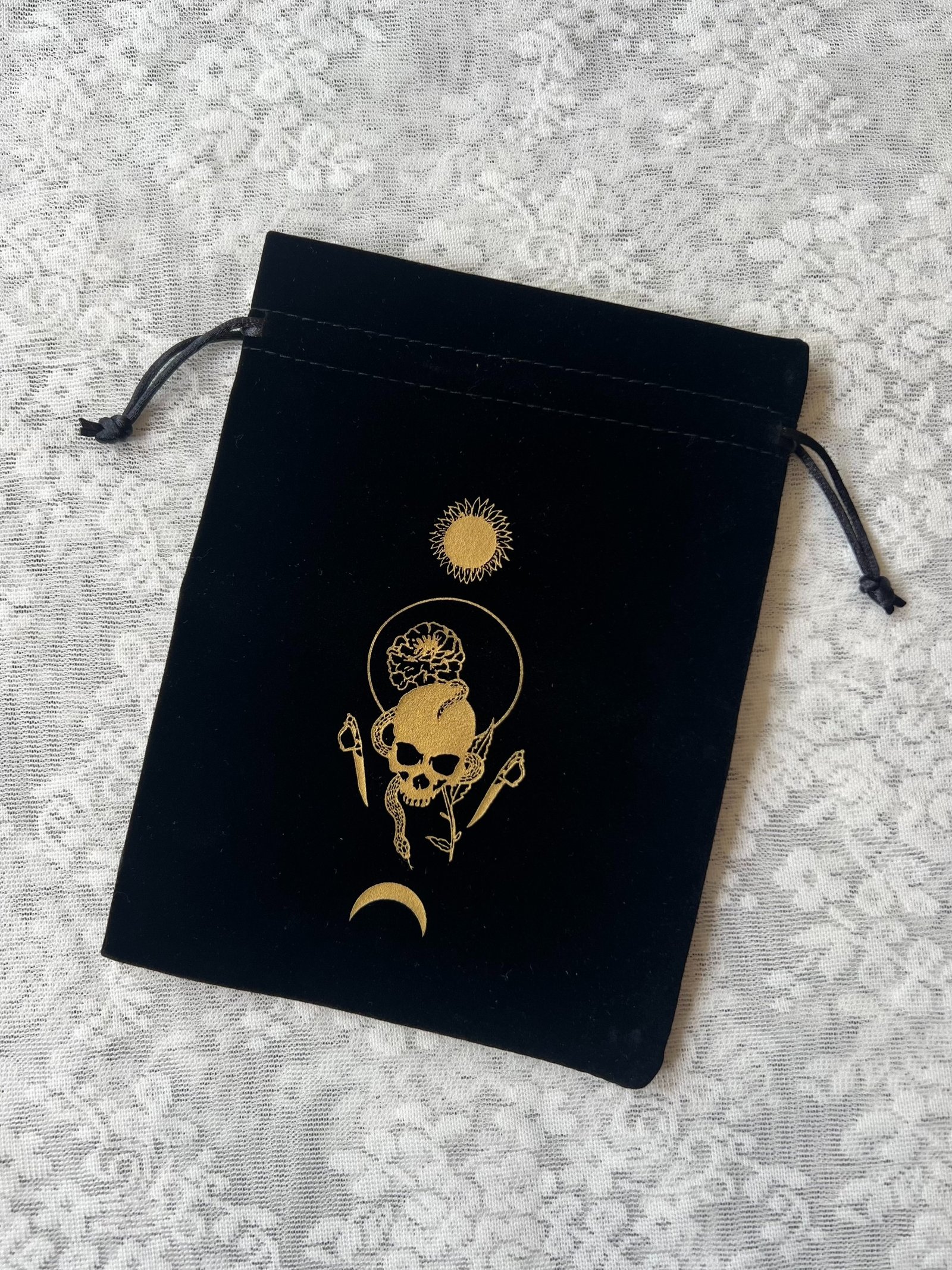 Skull Tarot Bag